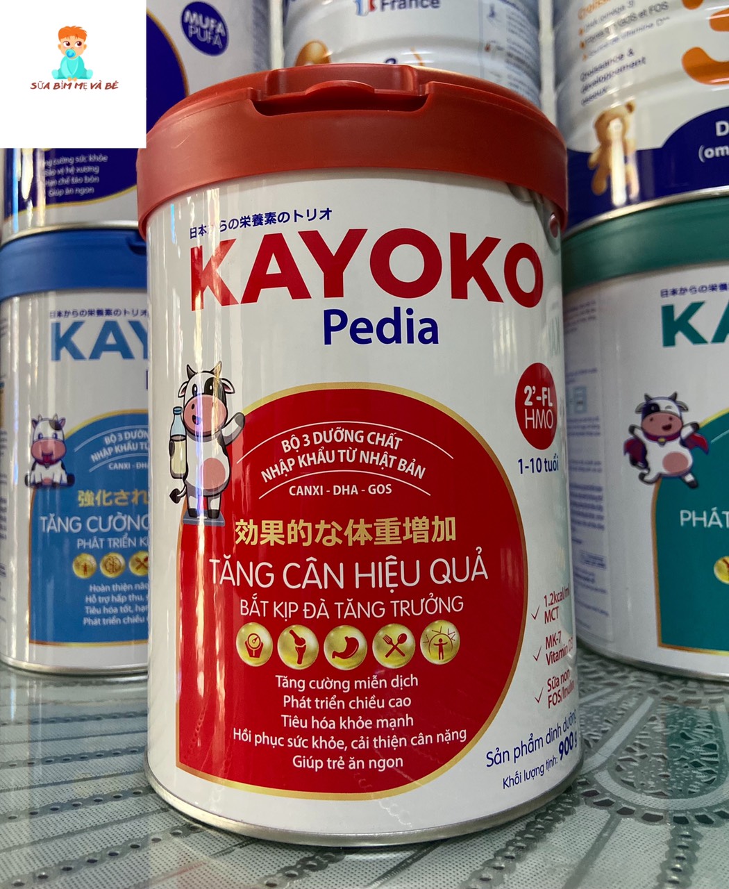 Sữa Kayoko Pedia công nghệ Nhật 900g