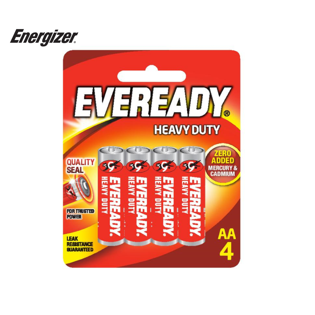 Vỉ 4 viên pin aa eveready heavy duty 1015 bp4 - 100193436