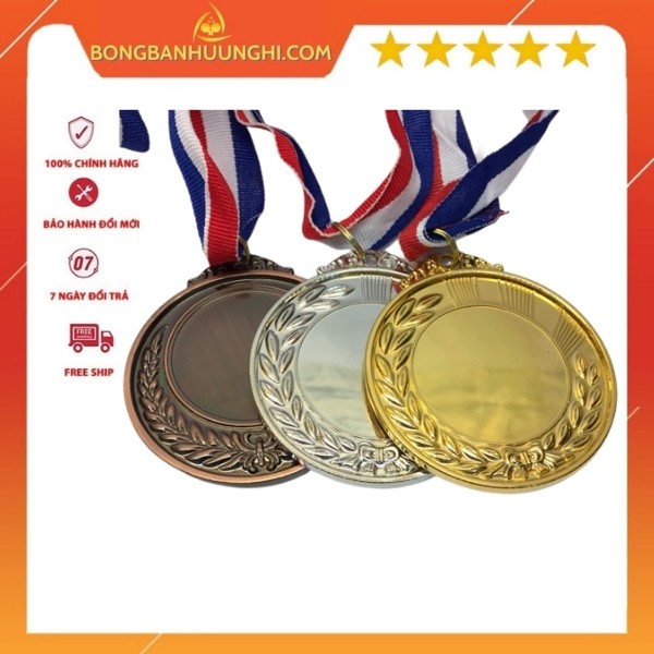 [ Bộ Huy Chương ] Huy Chương 2021 Vàng Bạc Đồng Thể Thao Chất Lượng Cao Mạ Màu Sáng