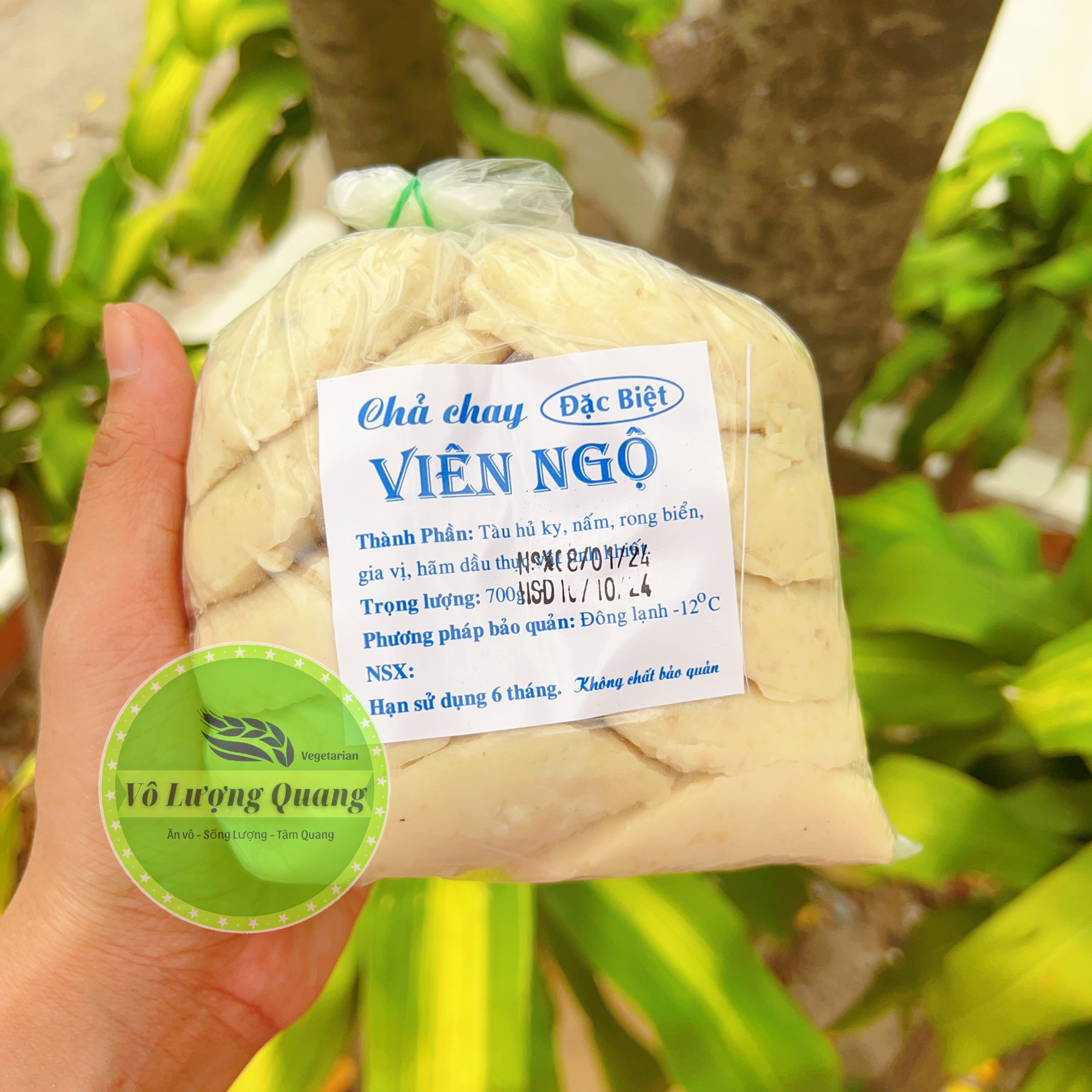 Chả chén chay viên ngộ 700g/ vô lượng quang cao cấp/hàng lạnh /khách đặt ship 2h