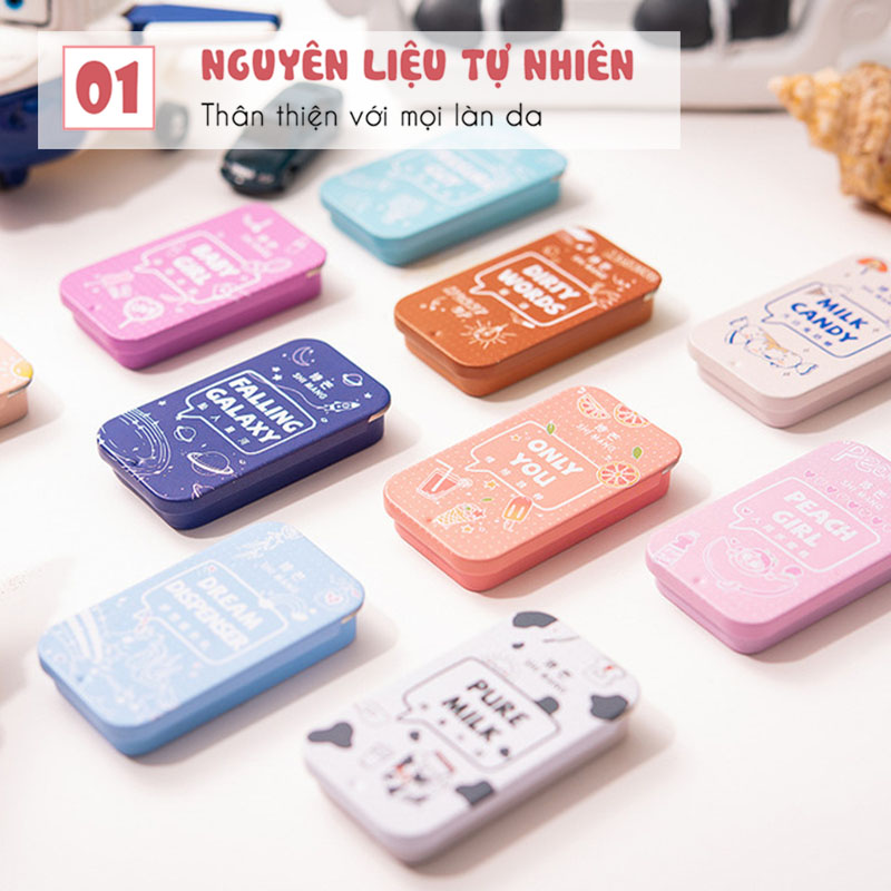 Nước hoa khô dạng sáp SHI MANG hương trái cây ngọt ngào tươi mát nước hoa nữ sáp thơm sáp khô nước hoa thơm lâu