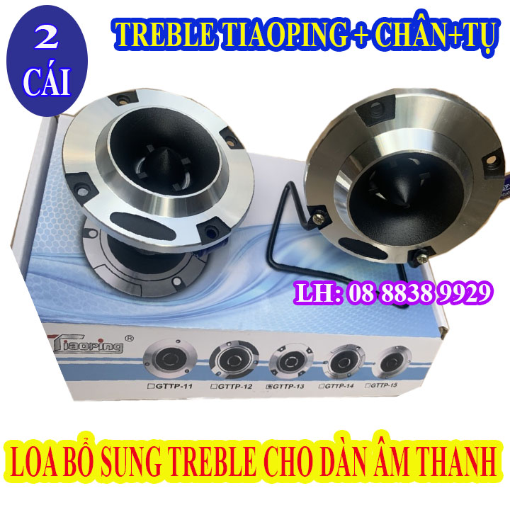 LOA TREBLE CAO CẤP GTTP13 NHẬP KHẨU CHINA KÈM CHÂN - GIÁ 1 CẶP