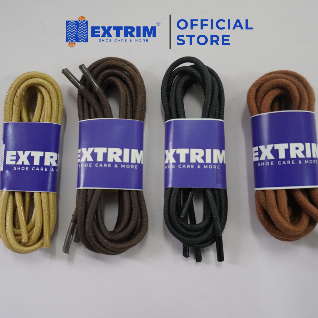 Dây giày tây chính hãng extrim dây sáp tròn không thấm nước cho giày tây nam