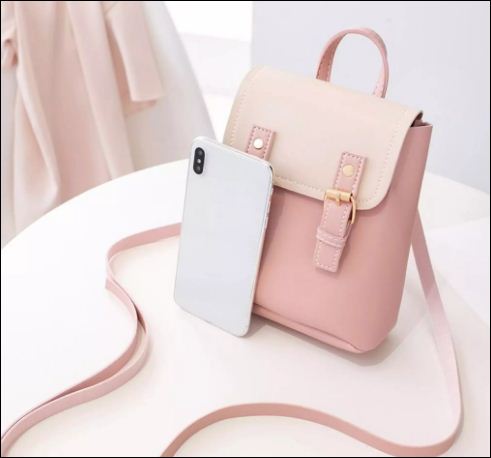 Balo nữ dễ thương, da pu mini, túi đeo chéo nữ và các bé gái