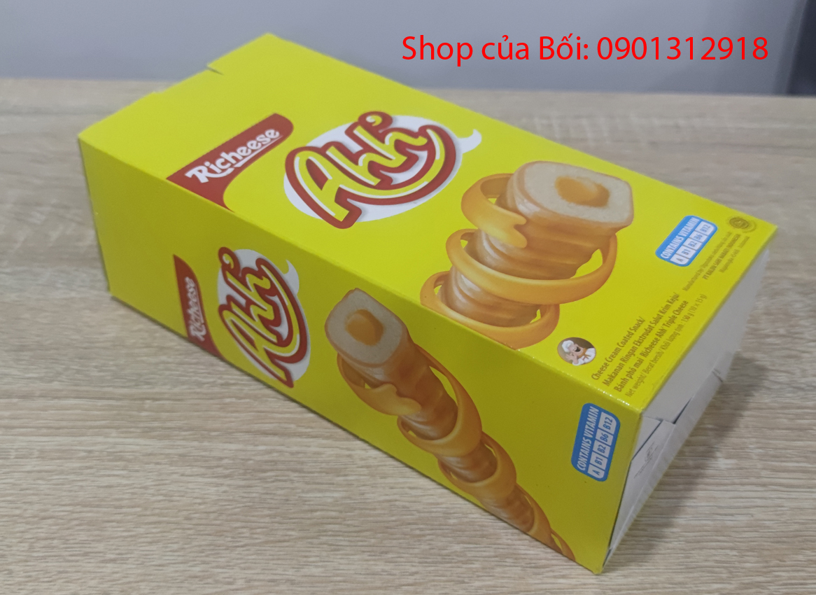 Bánh xốp phô mai ahh richeese 150g