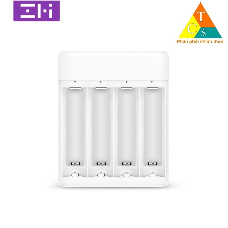 [Mã SKAMCLU9 giảm 10  đơn 100K] Bộ Sạc Pin AA - AAA Xiaomi ZMI PB401 Dùng Cho Pin Zi5/Zi7