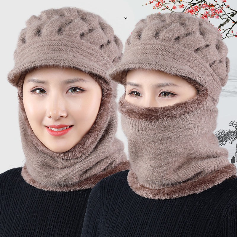 Mũ len thời trang mùa đông ấm áp dành cho nữ