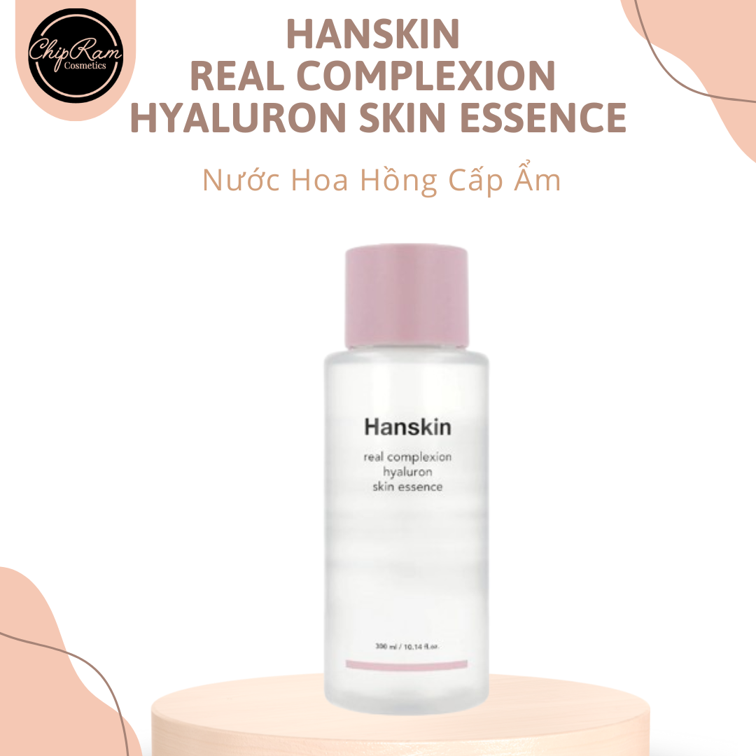 Nước Thần Hanskin Real Complexion Hyaluron Skin Essence Cấp Ẩm Chống Lão Hóa