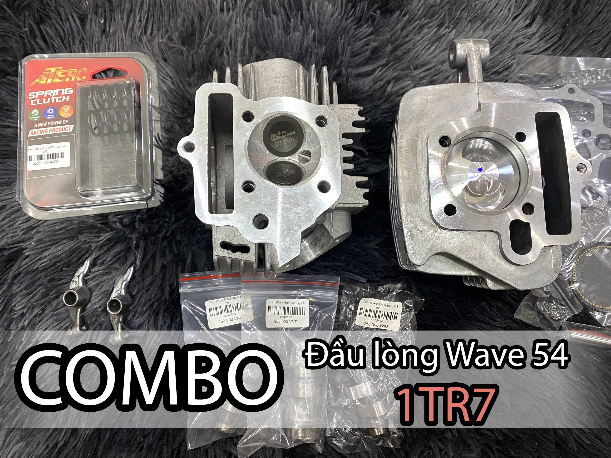 Full bộ đầu lòng wave 54 56 dài 78