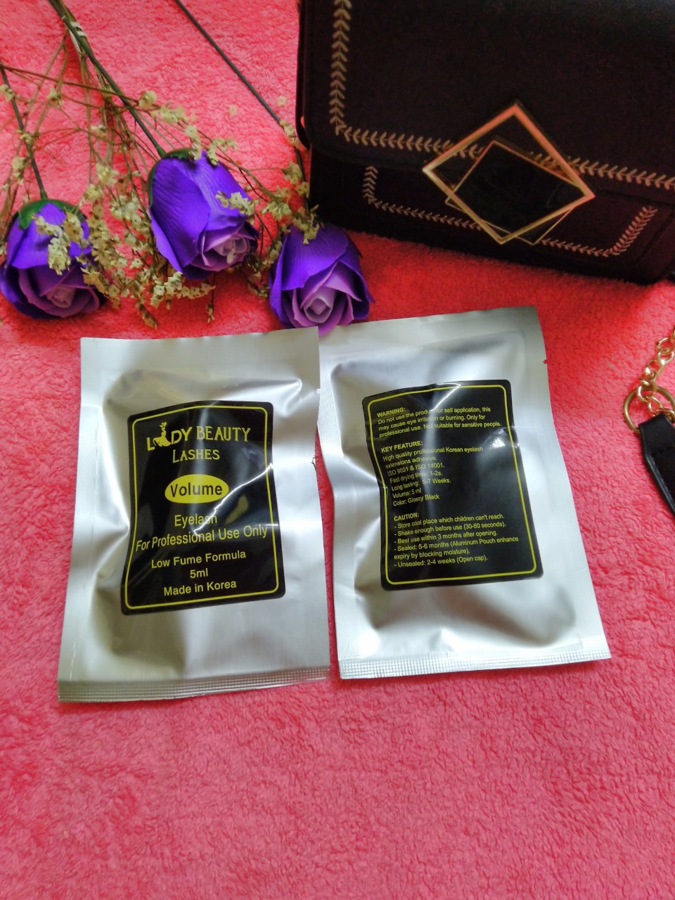 Keo lady beauty lashes, khô nhanh, không cay