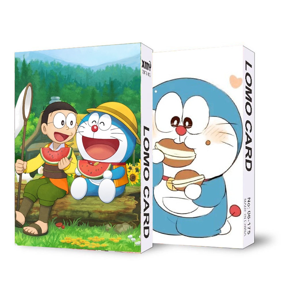 Download Cute Anime Characters From Doraemon Wallpaper | Wallpapers.com