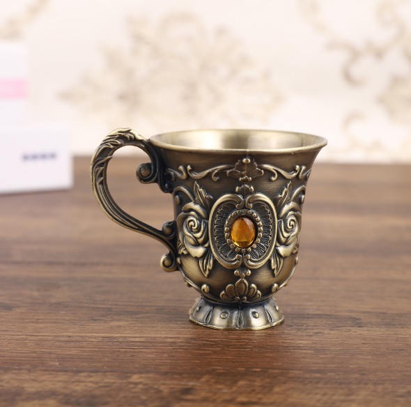 [HCM]Ly rượu đồng thau nguyên chất  thời Tần Thủy Hoàng cao cấp