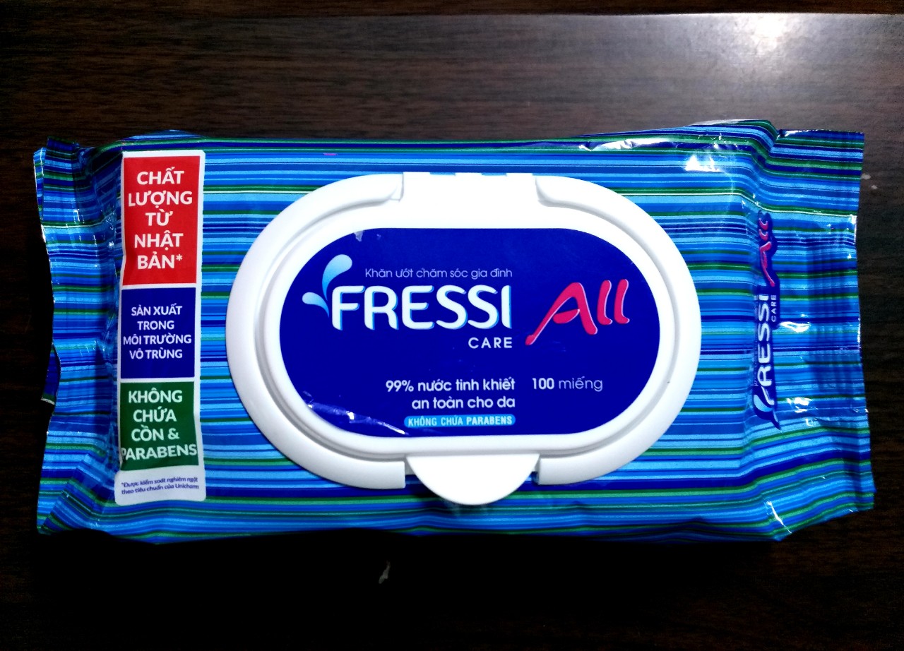 Khăn ướt fressi care all 100 tờ