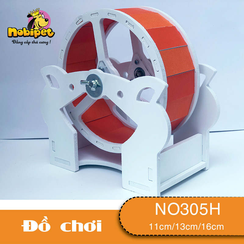 Wheel chạy gỗ màu sunwhell đế mèo size 18cm - giá tận xưởng