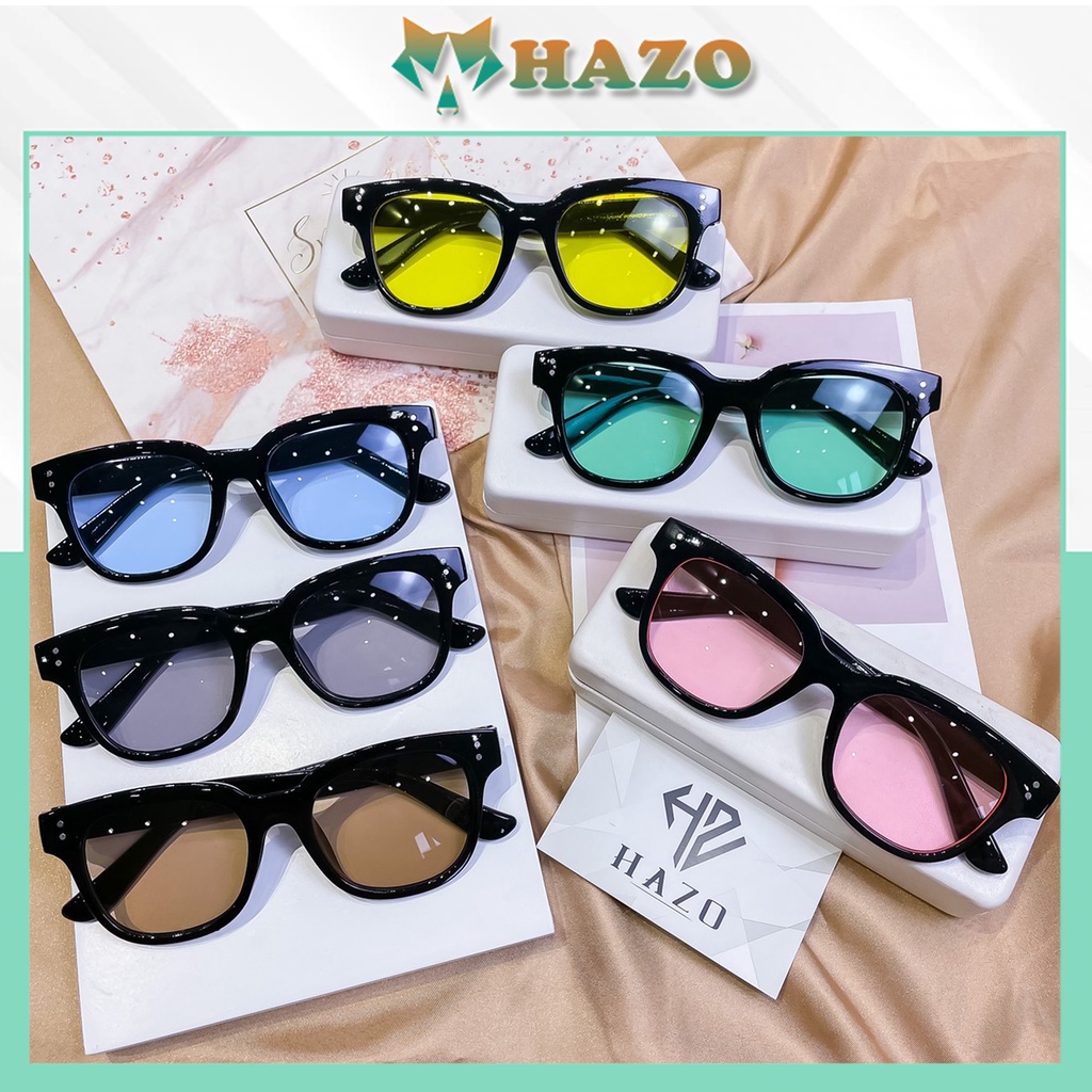 Mắt Kính Thời Trang 2 Chấm Dọc Hazo Nhiều Màu 492 Hot Trend Siêu Cá Tính