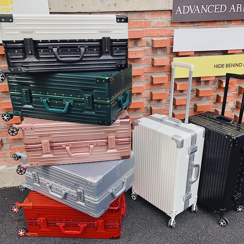 Vali khung nhôm khoá sập góc vuông B3V size 29/26/24/20 tiêu chuẩn quốc tế, cam kết sản phẩm đúng mô tả, chất lượng đảm bảo