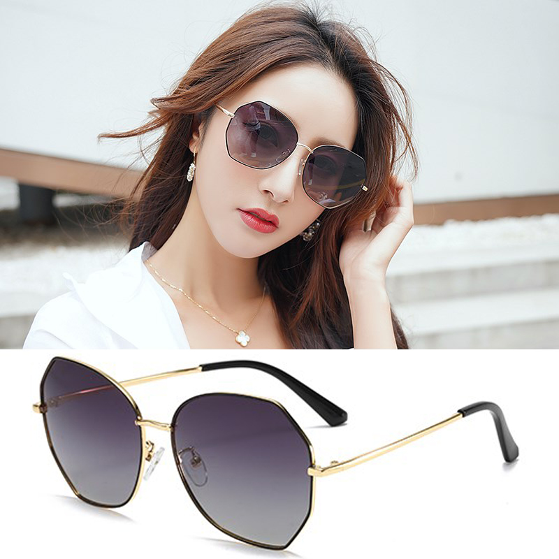 Kính mát nữ K05 đa giác nữ phiên bản Hàn Quốc- kính mát nữ thời trang 2020 mẫu hot trend Mắt kính kiểu dáng thời trang, sành điệu là phụ kiện thời trang dành cho nữ , kính Màu sắc đa dạng, Kính Thiết kế vừa vặn với khuôn mặt