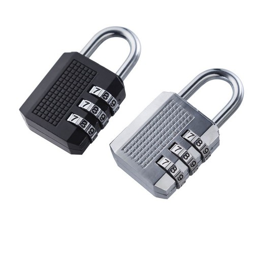 [HCM]Ổ khóa inox mật mã 3 số - bảo bật cho riêng bạn