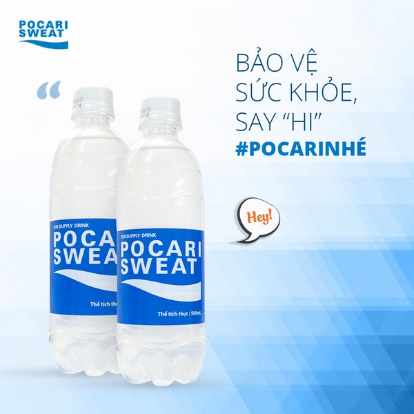 Nước bù điện giải ion pocari sweat