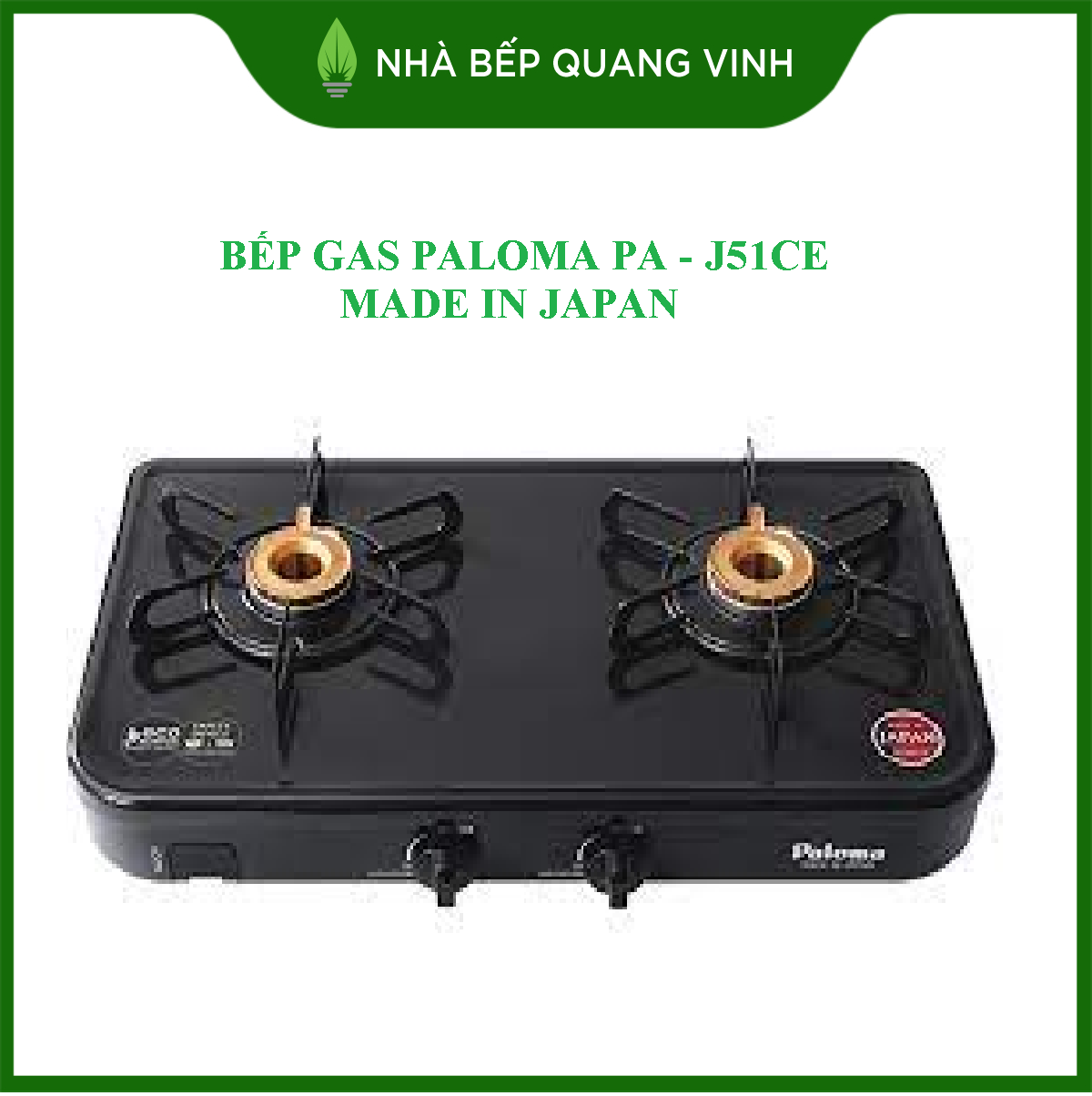Bếp gas paloma pa j51ce made in japan-quang vinh
