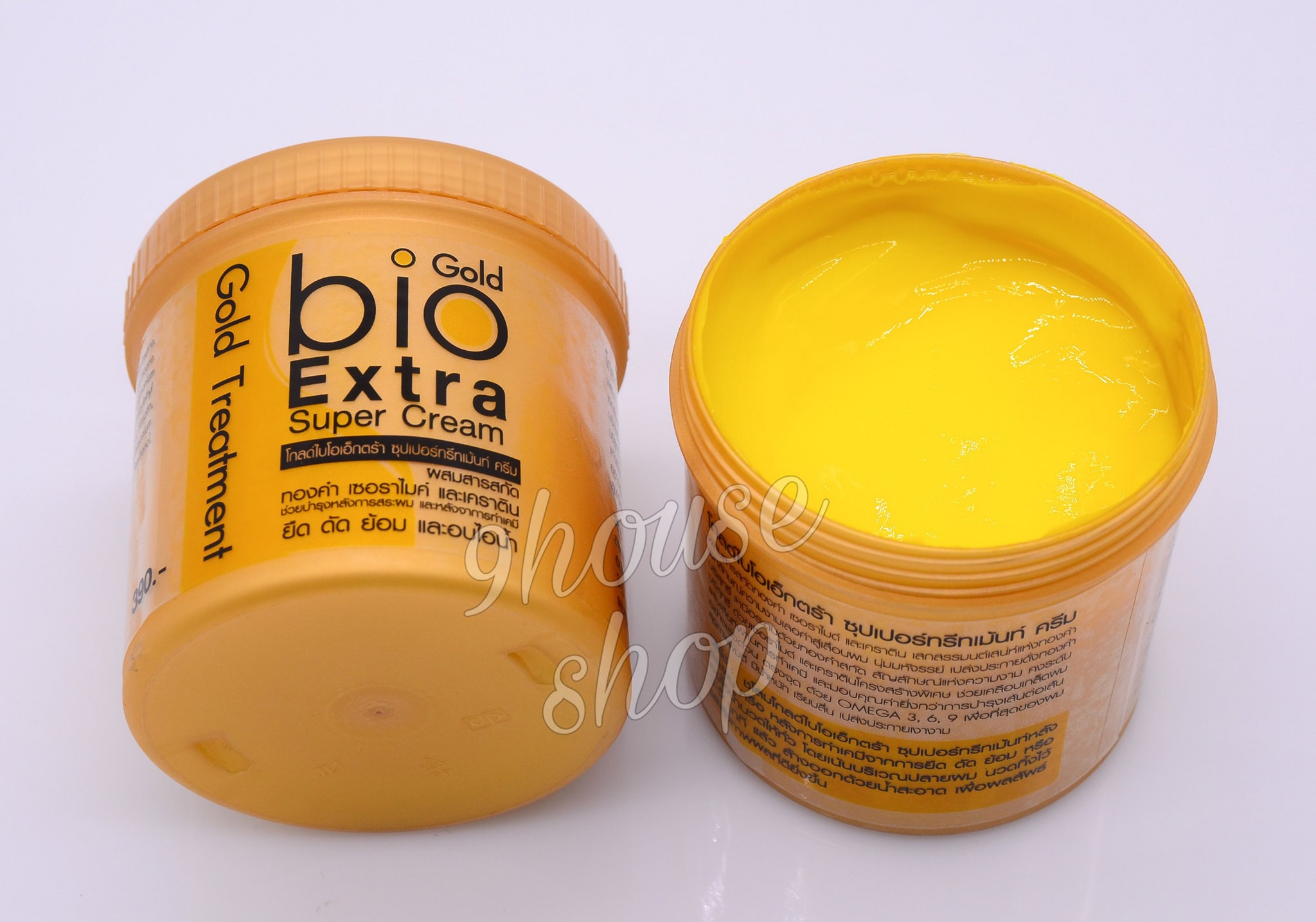 (HỦ 500ML) 01 Hủ Ủ TÓC BIO Vàng Gold Treatment Thái Lan 500ml