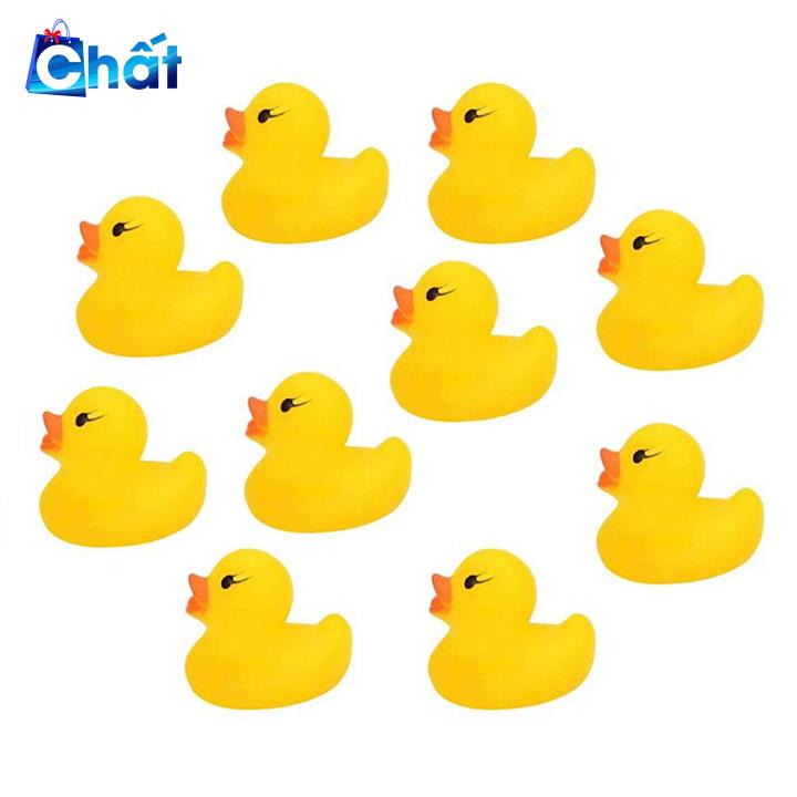 Bộ 20 chú vịt vàng phát tiếng kêu đồ chơi nhà tắm cho bé