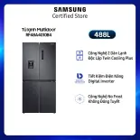 [Chỉ Giao + Lắp Hà Nội] Tủ lạnh Samsung Multidoor 488L (RF48A4010B4)