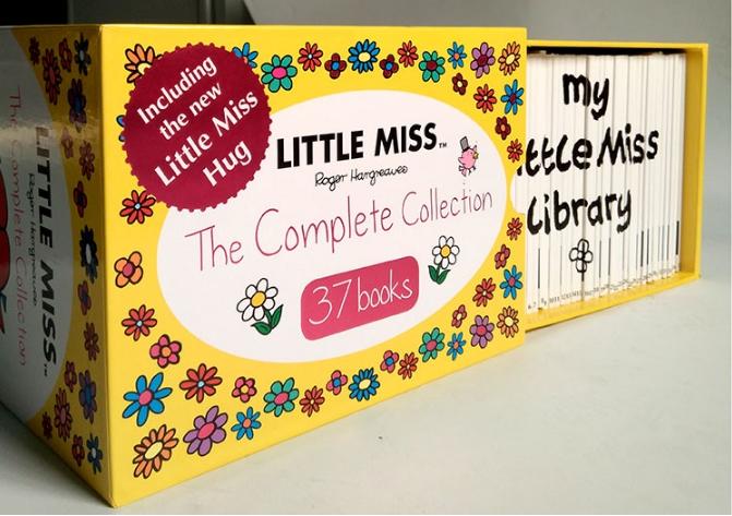 Bộ nhập - little miss - 37 cuốn + cd