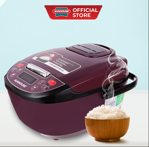 NỒI CƠM ĐIỆN TỬ 1.8L SUNHOUSE SHD8909 CHÍNH HÃNG