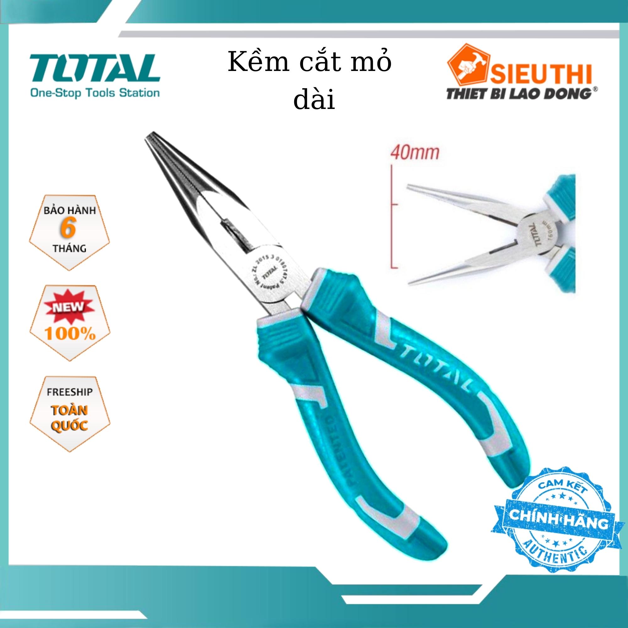 Kềm cắt mỏ dài total tht120606p