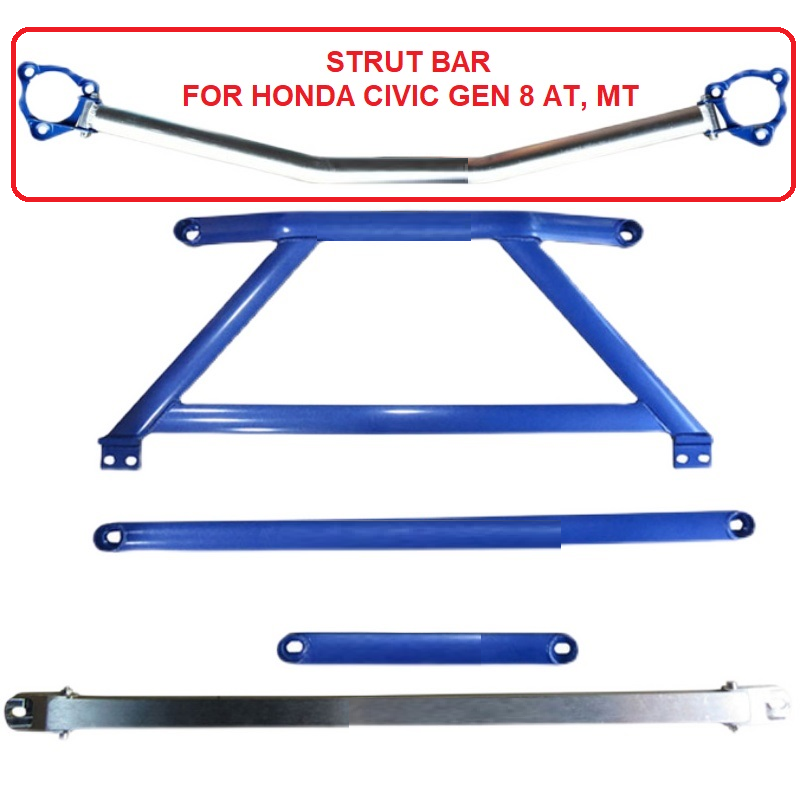 Thanh gia cố gầm ttcr ii cho honda civic gen 8 , honda civic 2006 - 2011