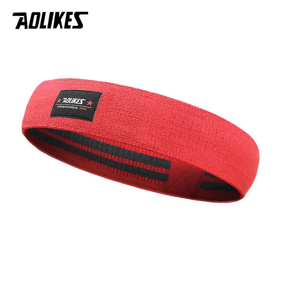 Dây đàn hồi kháng lực tập cơ mông đùi chân không trơn trượt Hip Resistance Bands AOLIKES A-3603