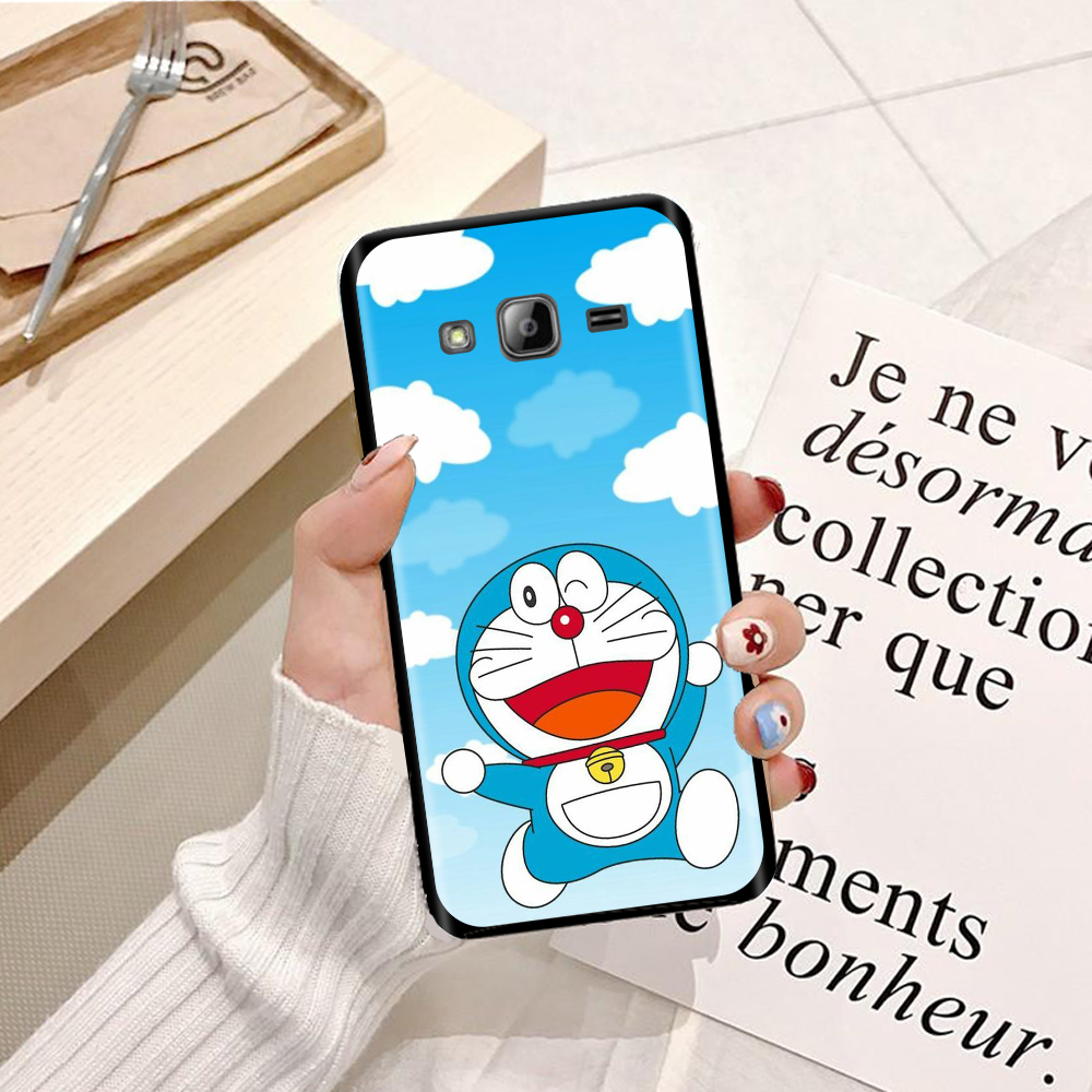 Ốp lưng điện thoại samsung galaxy j2 pro / j3 / j3 2016 / j3 pro 2016 / j7 pro 2017 / j4 viền dẻo tpu bst doremon vui nhộn