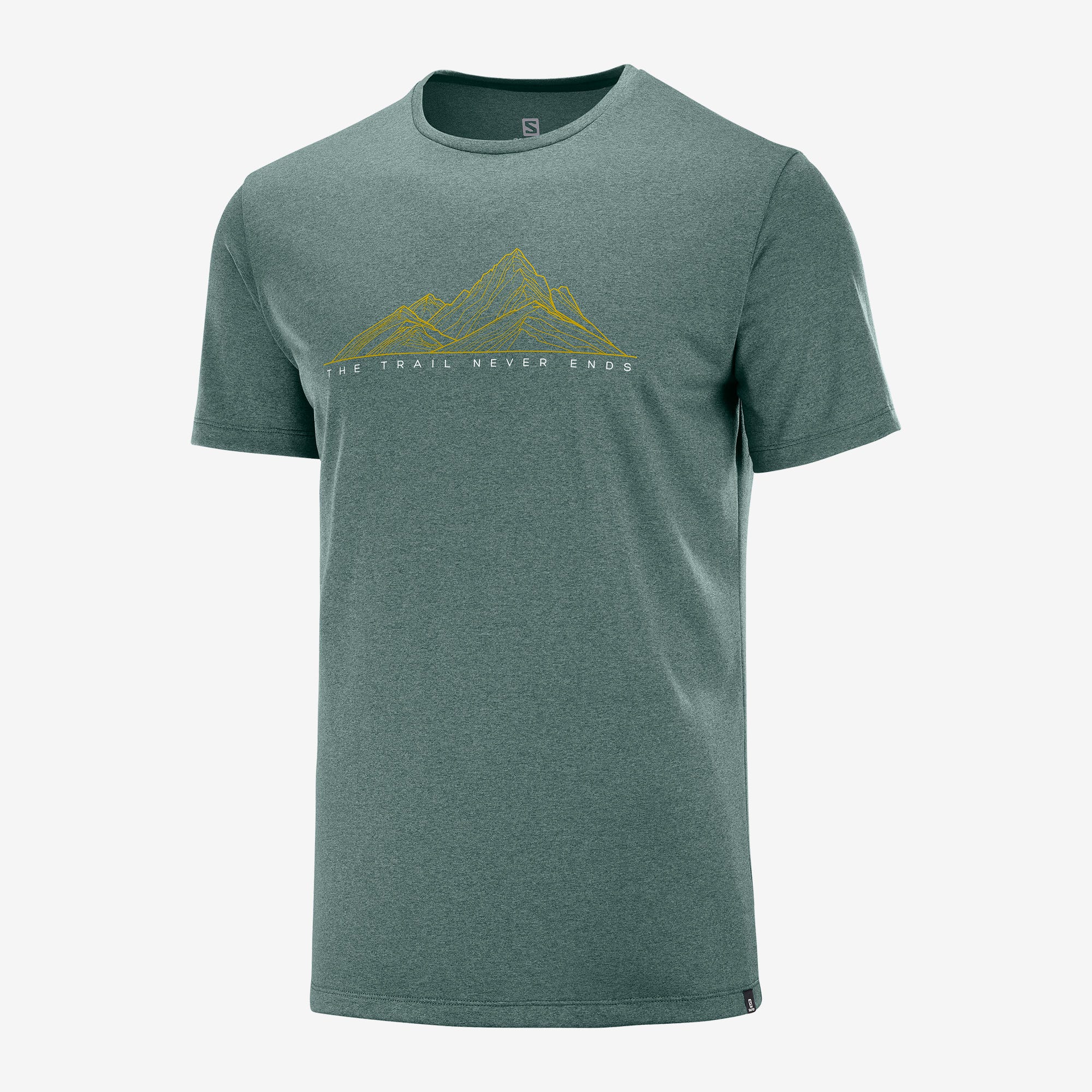 Áo thể thao nam agile graphic tee m green gables - lc1287300