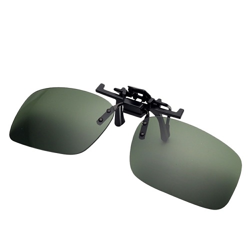 Tròng Kính Mát Màu Rêu Lật Tròng Độc Đáo Dùng Kẹp Vào Mắt Kính Chuyên Dụng Cho Lái Xe Ngày Nắng