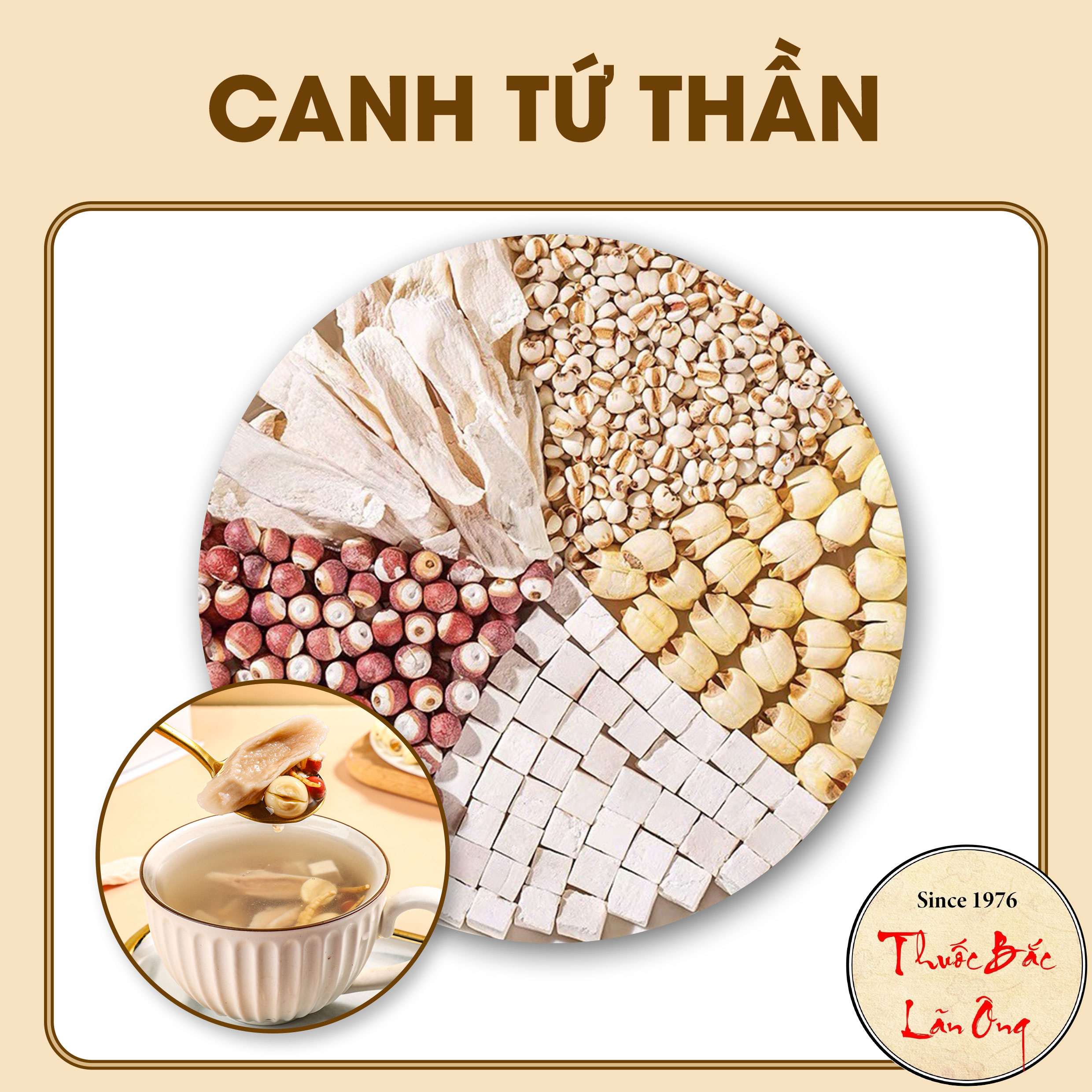 Canh dưỡng sinh - thuốc bắc lãn ông