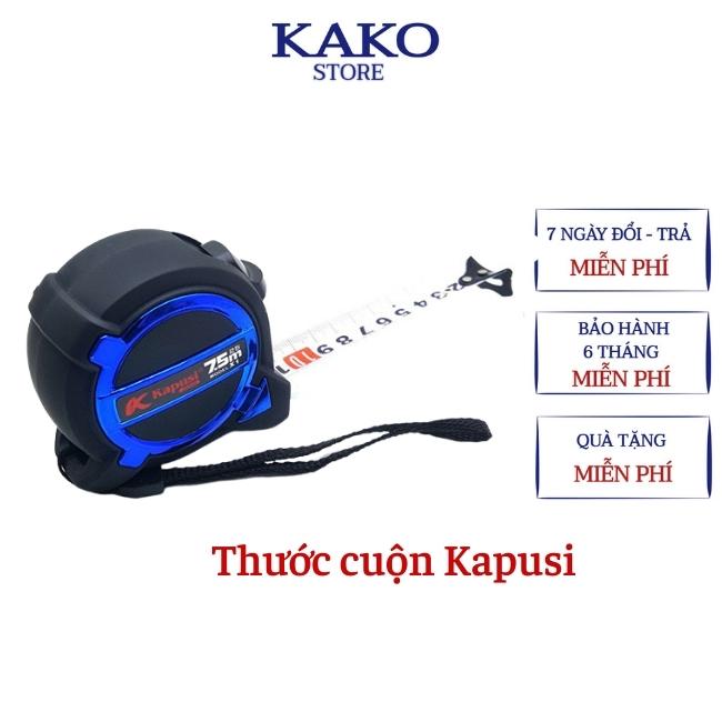 Thước cuộn Kako, thước rút, cuộn Kapusi, thương hiệu nhật bản dài 3m 5m 7.5m.