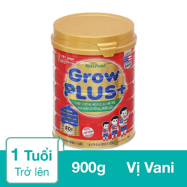 Sữa bột nutifood growplus+ 900g