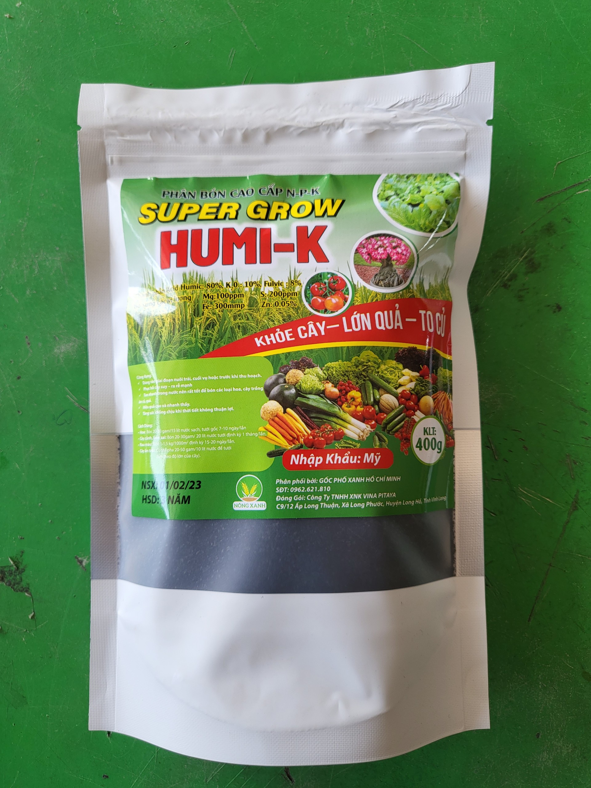 HUMI K - được nhâp khẩu trực tiếp từ mỹ- Humic mỹ