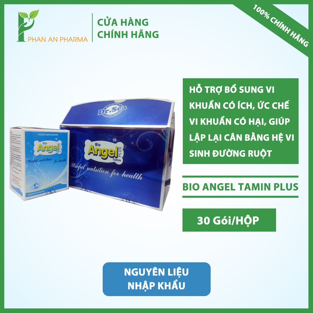 Cốm vi sinh Bio Angel Tamin Plus hỗ trợ Bổ sung vi khuẩn có ích ức chế vi khuẩn có hại CN42