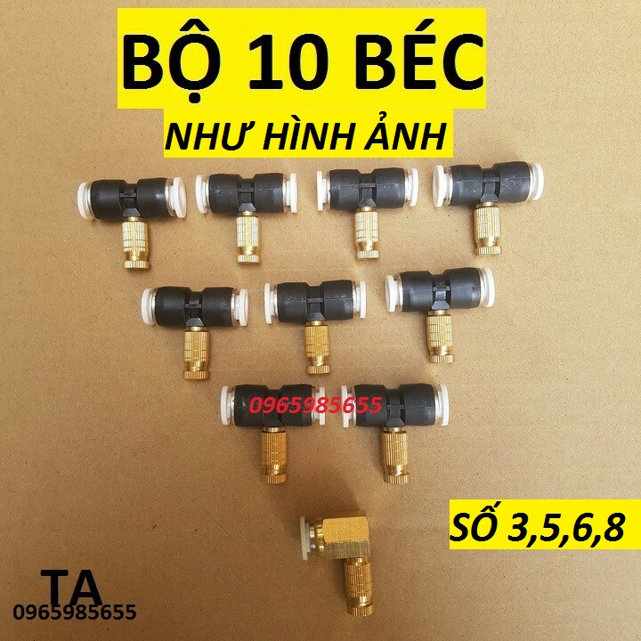 combo 10 béc phun sương làm mát bằng đồng số 3 | béc phun sương | béc phun sương tưới lan | béc phun sương tưới cây | béc phun sương đồng | béc phun sương số 3 | bép phun sương | bép phun sương tưới lan | đầu bép phun sương | bộ bép phun sương