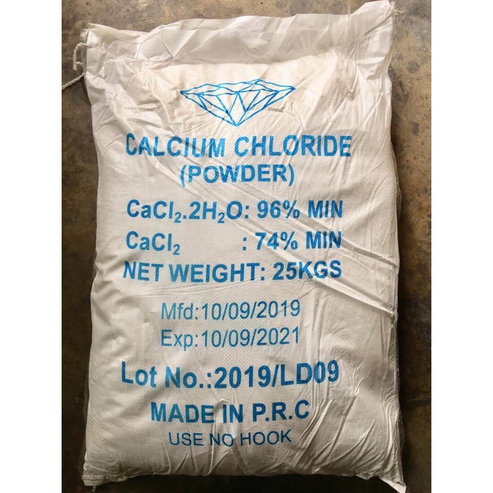 Phân khoáng Calcium Chloride CaCl2 96%