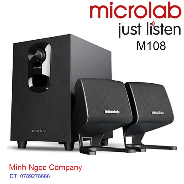 Loa microlab m108 2.1 - hàng chuẩn bảo hành 12 tháng