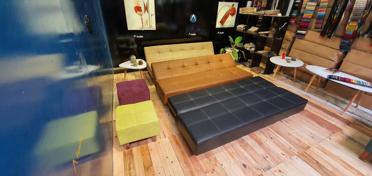 Sofa bed . Sofa giường bọc da. Sofa giá rẻ. Sofa bọc da. Kích thước 170x 85x 38.