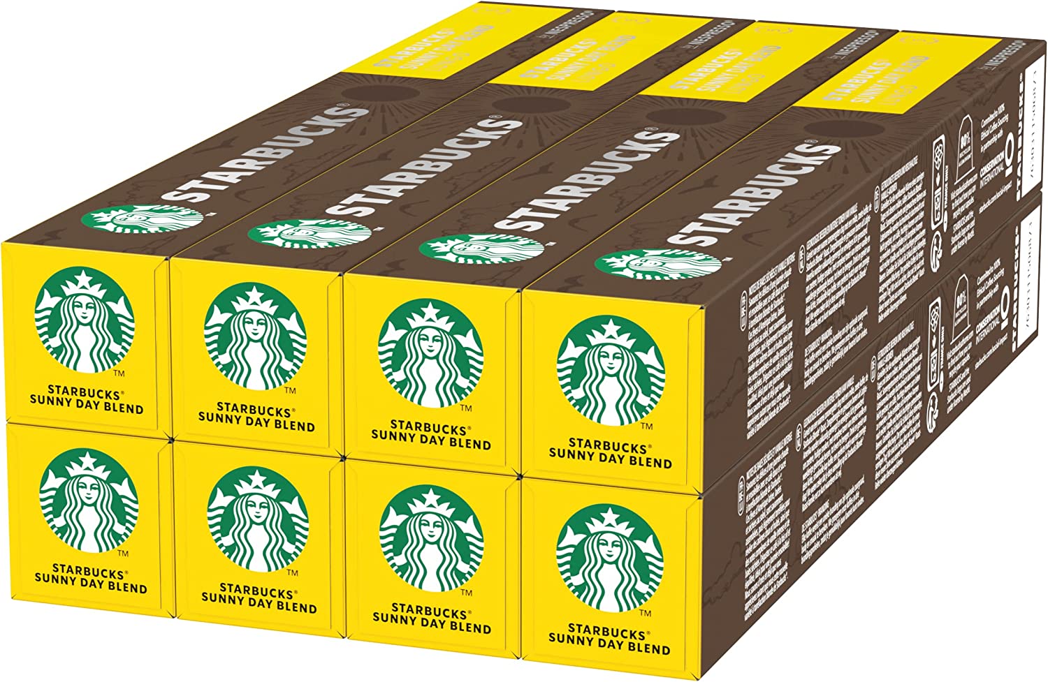 Starbucks® sunny day by nespresso® - pack 40 capsules, date 12/2024