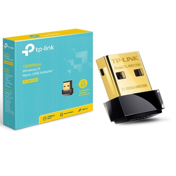 Thiết bị thu sóng wifi TP-LINK USB TL-WN 725N-150MBPS-BH 24T | Lazada.vn