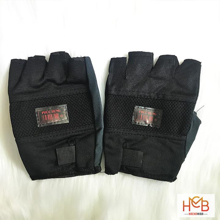 [HCM]Găng Tay Nam Đi Xe Máy Loại - Gồm 2 Loại Bao Tay Cụt Ngón & Full Ngón Chạy Xe Tăng Độ Bám