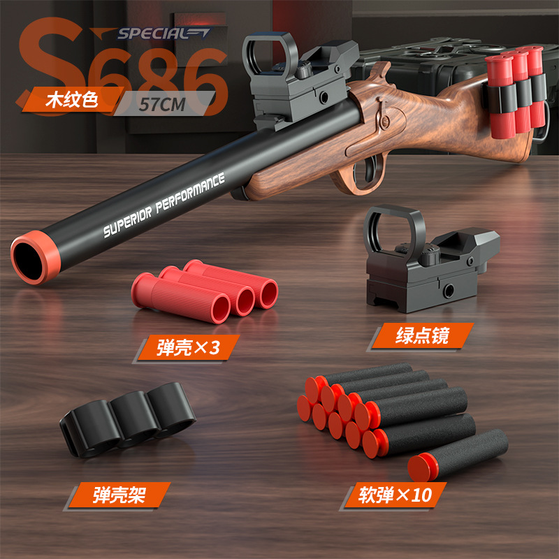 Đồ chơi phóng xốp mềm SHOTGUN S686 cao cấp nhiều màu