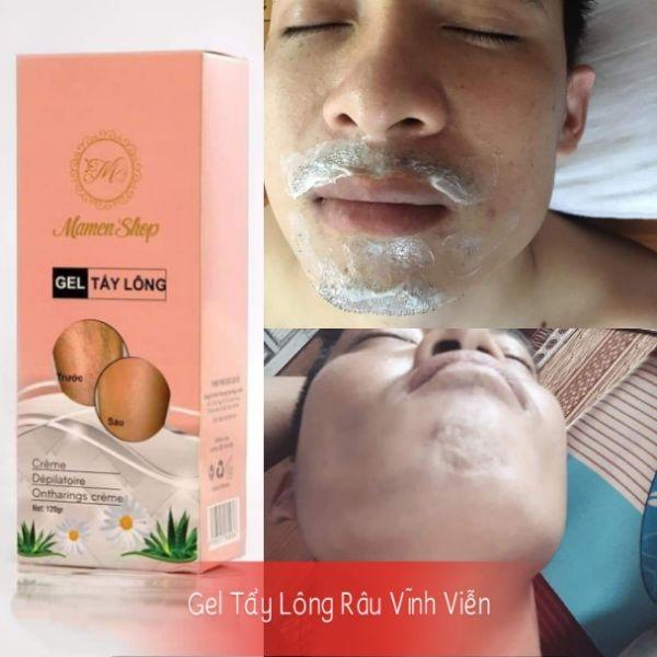 Kem Triệt Râu và  Lông Vĩnh Viễn Mamen Shop 120ml - Triệt Lông Vĩnh Viễn Toàn Cơ Thể