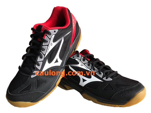 Giày Cầu Lông Mizuno Cyclone Speed Đen Đỏ